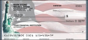 Here is an example of custom Lady Liberty Checks