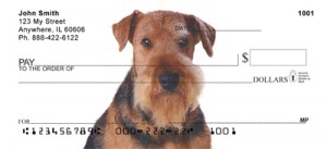 Here is an example of custom Airedale Terrier Checks