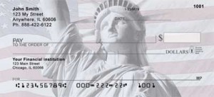 Here is an example of custom American Reflections Personal Checks