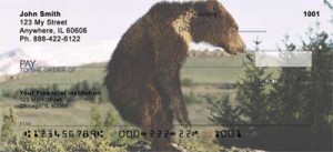 Here is an example of custom Bears in the Wild Personal Checks
