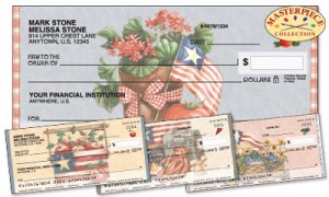 Here is an example of custom Diane Knott’s Americana Checks