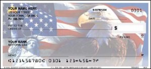 Here is an example of custom Patriotic Checks